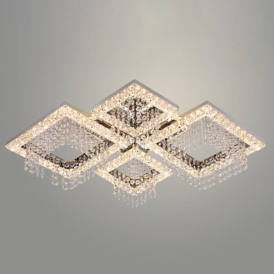 Люстра Росток K38759/2+2 CR хром LED 100W+28W 3000K-6500K ПДУ диммер d750 24 988392121