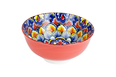 Салатник Nouvelle Home Arabesque красный v=300 мл d=12 см min12 0860106