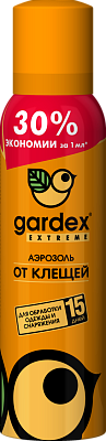 Аэрозоль Gardex Extreme от клещей 150 мл (24)