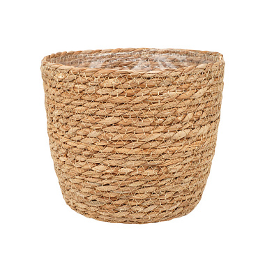 Кашпо плетеное Natural House Сафари натуральный Д255 Ш255 В230 Lishan-01 L
