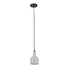 Люстра Schaffner Decoroso 9110-1P PBK+WH 1*E14 40W 11*11*80 см*