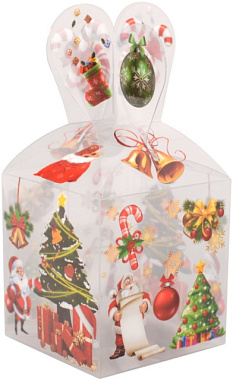 Коробка для подарков Мультидом 9*9*18 см VL2-188