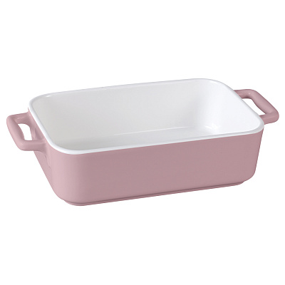 Форма Appetite Twist керамическая прямоугольная розовый 33*17,5*6,5 см YB00033RC-PN
