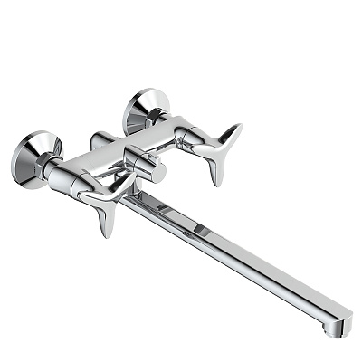 Смеситель Iddis Copter для ванны с длинным изливом 2-захв. COPSBL2i10WA***