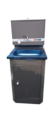 Умывальник Посейдон с ЭВН нерж. сталь Серебро 175295