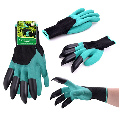 Перчатки садовые Крот J83-83