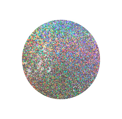 Глиттер Биопласт голографический серебро