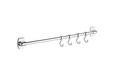 Крючки-бегунки Fora на рейлинге 30 см 4 шт FOR-KB304