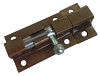 Задвижка Ликчел прямоугольная коричневый цинк ШП-50 У1-2659