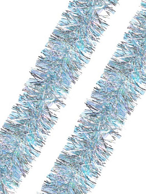 Мишура новогодняя Феникс-Презент Бирюзовое море из ПЭТ 15*200 см 80462