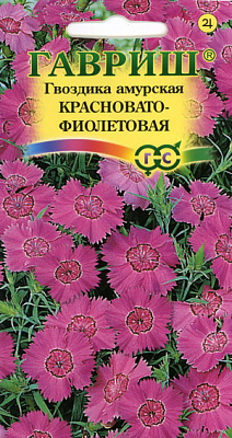 Гвоздика амурская Гавриш Красновато-фиолетовая сер. Альпийская горка 0,05 гр