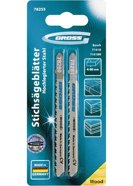 Набор полотен Gross для электролобзика по дереву, 2шт. T101B+T101BR 78255