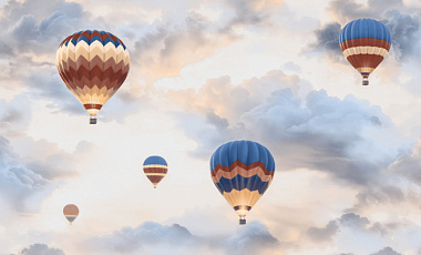 Обои WallSecret Basic Kapadokya горячего тиснения на флизелиновой основе 1,06*10,05 м 9077-14