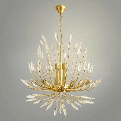 Люстра Росток 2374/11 COP медь/хрусталь 11*40W E14 d650 h600 KLD23 988372123