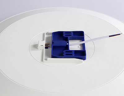 Светильник светодиодный Ambrella Orbital FZ1222 WH белый без ПДУ IP44 24W 4200K D372*55