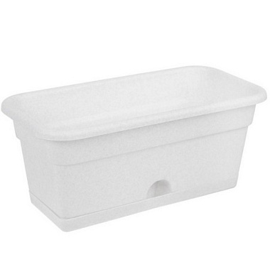 Ящик балконный Darel Plastic 40 см мрамор ЯБ501401