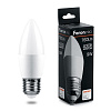 Лампа светодиодная Feron.PRO LED 9Вт Е27 белый матовая свеча LB-1309****