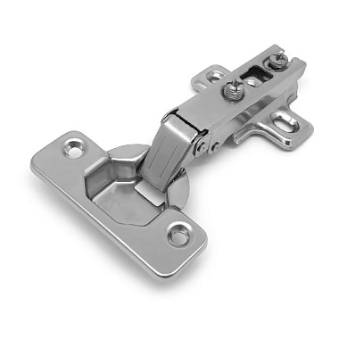 Петля StahlBuro 362 А Slide-On мебельная накладная хром 2 шт 15398