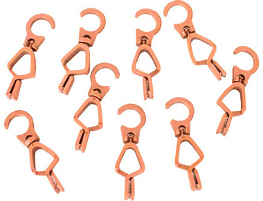 Крючки Дельфа-Буг комплект коричневый 20 шт СЗФ28.5.01.17.020