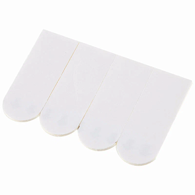 Полоски самоклеящиеся синт каучук 1,5*4 см до 0,8 кг 8363 Park 12 шт/уп