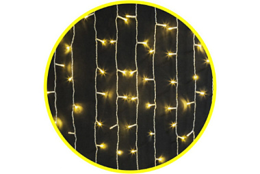 Гирлянда Navigator светодиодная занавес теплый белый IP20 NGF-C01-192WW-10-1.5*1.2м-230-TR 21299