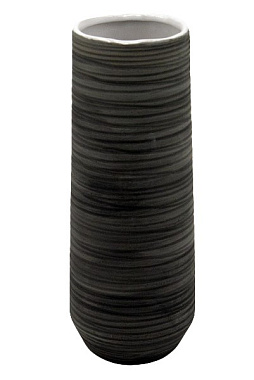 Ваза Flatel Венеция ночь для цветов керамика Ø-9 см h-23 см MC-2309541