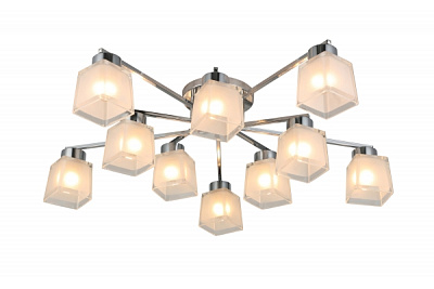 Люстра Schaffner Choza 6210-10 60W 10*E27 84*21 см