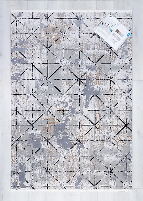 Ковер Manila Прямоугольник 1,2*1,8 м CREAM_GREY 0644A