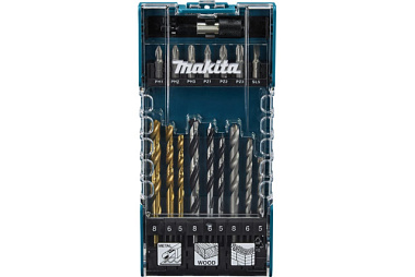 Набор бит и сверл Makita 17 шт d-74887