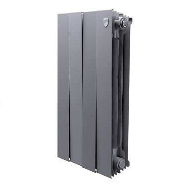 Радиатор Royal Thermo PianoForte 500 биметаллический серебристый 4 секции НС-1682375