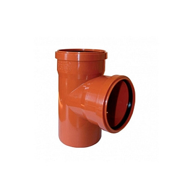 Тройник Политэк ПП наружый 110*110/87 мм 200311087