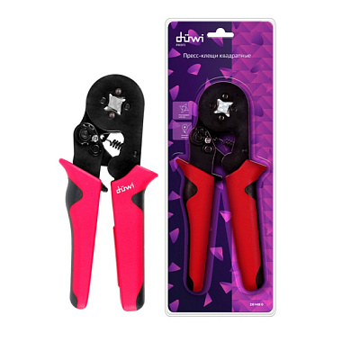 Пресс-клещи Duwi для опрессовки квадратные 0,25-10мм²  26149 0