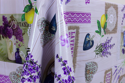 Клеенка Dasch Полли Винтажные цветы 140 см M82010A 14257