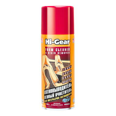 Очиститель HiGear АЭР обивки 340 г HG5200