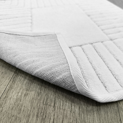 Ковер Bath Plus Samba в ванную хлопок кремовый 60*100 см***