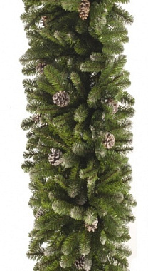 Ветка Царь-Елка Императорская заснеженная 180*33 см ВК180/ИМП