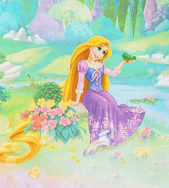 Обои Артекс OVK Design Disney Рапунцель винил на флизе 1,06*10 м 10473-01*