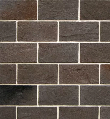 Декоративно-облицовочные изделия White Hills Тибур темно-коричневый 0,988 м2 плоск шов 1,5 см 517-40