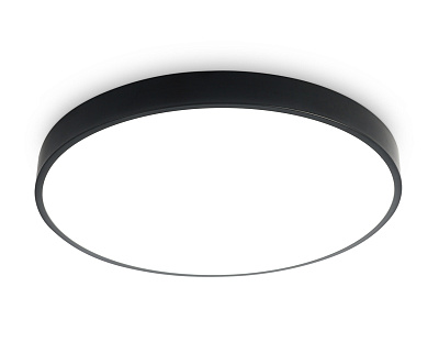 Светильник светодиодный Ambrella Orbital FZ1205 BK черный без ПДУ IP54 18W 5000K D270*60