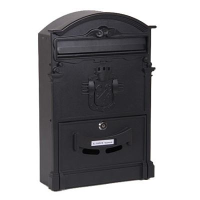 Ящик почтовый К-31091Ф ML цв. черный