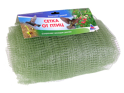 Сетка от птиц  хаки 2*5 м У-6/2/5
