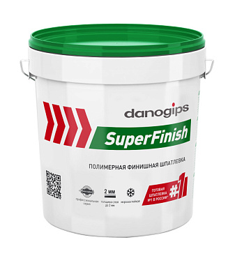 Шпаклевка Danogips SheetRock RMJC SuperFinish универсальная готовая 11 л 18 кг