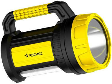 Фонарь Космос KOCAc2005W_Ex аккумуляторный LED 5Вт 3 режима боков панель 10Вт ЗУ 220/12В 479991