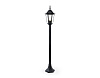 Светильник Ambrella ST2037 BK/CL уличный ландшафтный черный/прозр IP54 E27 max 40W D150*1100 ST2037*