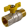 Кран шаровой СТМ ГАЗ газовый бабочка 1/2" г/ш CGFMB012