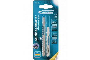 Набор полотен Gross для электролобзика универсальный, 2 шт. 78256