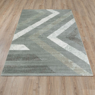 Ковер Daria Прямоугольник 1,5*3 м GREEN/WHITE L513A