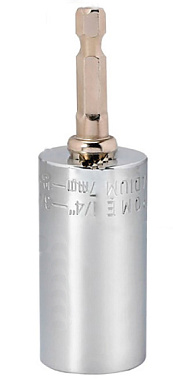 Головка Workpro торцевая универсальная с адаптером 3/8" 7-19 мм WP202517