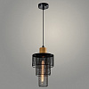 Подвес Росток 23779/1HQ BK+WOOD черный/дерево 1*40W E27 h1000 WAN23 988372459