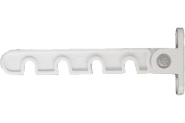Гребенка оконная ПВХ белая У1-5639.Б